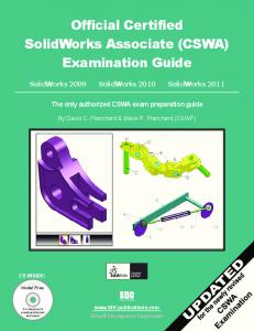 Official CSWA Examination Guide - SDC Publications