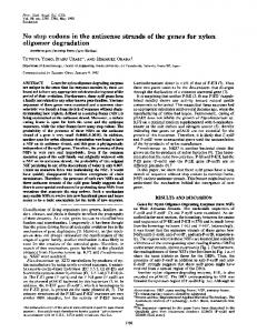 oligomer degradation - Semantic Scholar