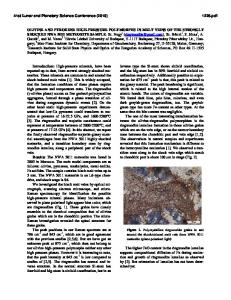 OLIVINE AND PYROXENE HIGH-PRESSURE ...