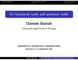 On functional codes and quantum codes