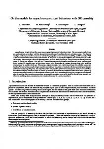 On the models for asynchronous circuit behaviour with OR causality