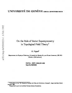 On the Role of Vector Supersymmetry in Topological Field Theory