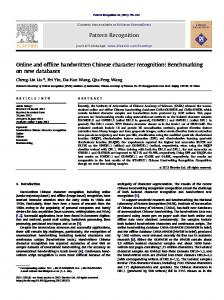 Online and offline handwritten Chinese character ... - Semantic Scholar