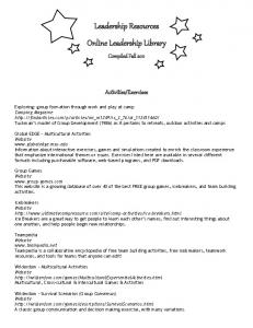 Online Leadership Resource Guide