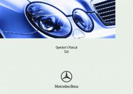 Operator's Manual SLK