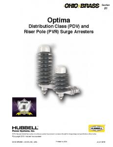 Optima - Hubbell Power Systems