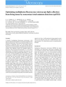 Optimizing multiphoton fluorescence microscopy light collection from ...