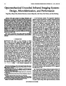 Optomechanical uncooled infrared imaging system - Semantic Scholar