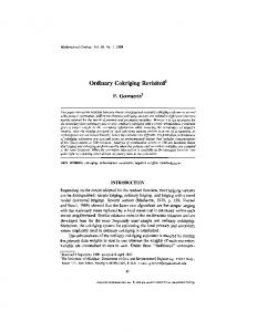 Ordinary Cokriging Revisited - LEG/UFPR