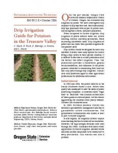 Oregon State University Extension Service - NRCS Irrigation ToolBox