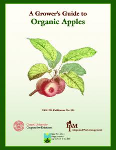 Organic Apples - University of Vermont