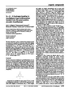 organic compounds - DORAS - DCU