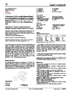 organic compounds