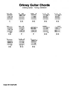 Orkney Guitar Chords