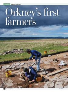 oRKNEY Neolithic settlement