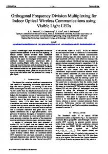 Orthogonal Frequency Division Multiplexing for Indoor ... - CiteSeerX