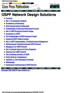 OSPF Network Design Solutions.pdf