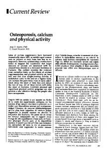 Osteoporosis, calcium - NCBI - NIH