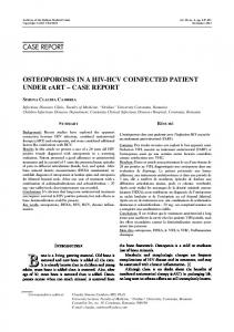 OSTEOPOROSIS IN A HIV-HCV COINFECTED