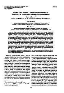 Otolith Trace Element Chemistry as an Indicator ... - Wiley Online Library