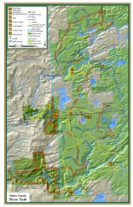 Otter Creek Horse Trails Map