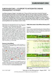 Outlooks on Pest Management - EuroWheat