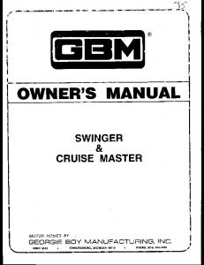 OWN ER'S MANUAL - Coachmen RV