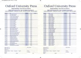 Oxford University Press Oxford University Press