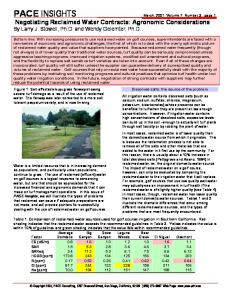 pace insights - PACE Turf