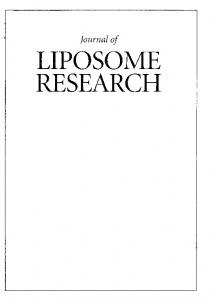 Page 1 Journa l of LIPOSOME RESEARCH Page 2 M A R C E ...