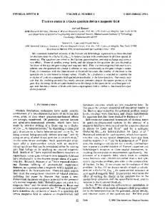 Page 1 PHYSICAL REVIEW B VOLUME 42, NUMBER 8 Electron ...