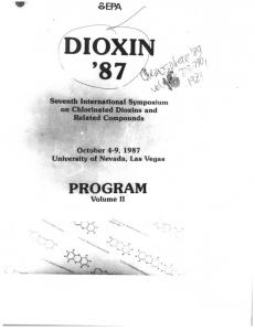 Page 1 Seventh International Symposium on Chlorinated Dioxins and ...