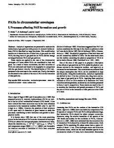 PAHs in circumstellar envelopes