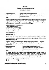 paket 1 contoh soal dan pembahasan bahasa indonesia