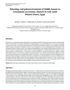 Palynology and paleoenvironments of Middle ...