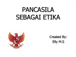 PANCASILA SEBAGAI ETIKA - File UPI