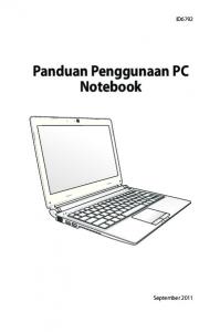 Panduan Penggunaan PC Notebook - Asus