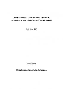 Panduan Tentang Tata Cara Masuk dan Aturan Kependudukan bagi ...