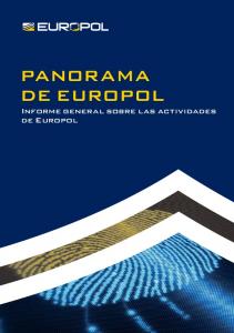 PANORAMA DE EUROPOL