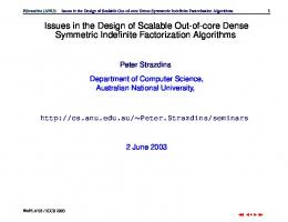 Parallel LDLT Solvers