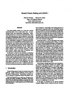 Parallel Protein Folding with STAPL