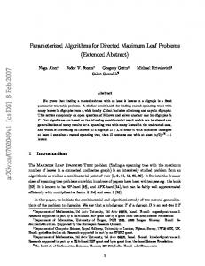 Parameterized Algorithms for Directed Maximum Leaf Problems