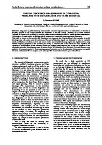 PARTIAL DISCHARGE MEASUREMENT IN OPERATION