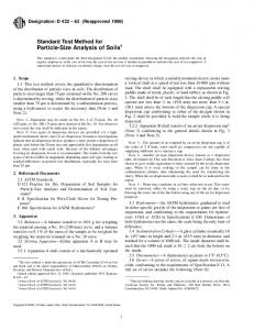 Particle-Size Analysis of Soils1