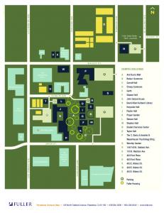 Pasadena Campus Map