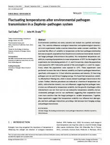 pathogen system - Wiley Online Library