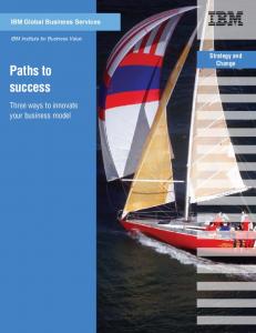 Paths to success - IBM