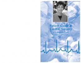 Patient Guide to Cardiac Surgery (PDF)