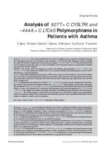 Patients with Asthma