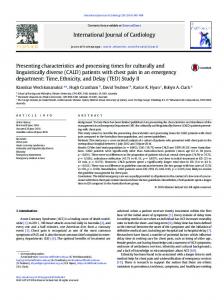 patients with chest pain in an - International Journal of Cardiology